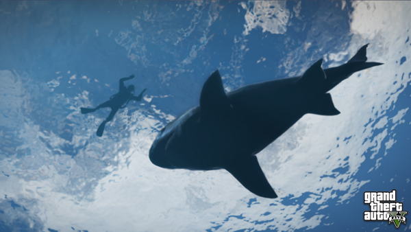 Cá mập xuất hiện trong GTA V 5