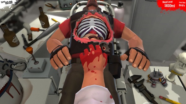 Surgeon Simulator kết hợp Team Fortress 2 1