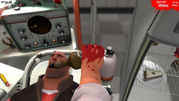 Surgeon Simulator kết hợp Team Fortress 2 4
