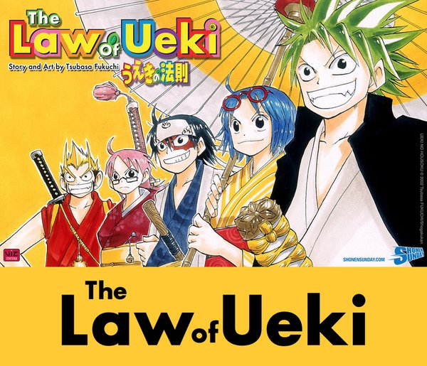 Law of Ueki – Khám phá truyện tranh siêu nhiên hài hước 1