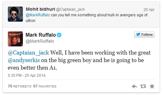 Mark Buffalo học làm... Hulk trong The Avenger - Age of Ultron 2