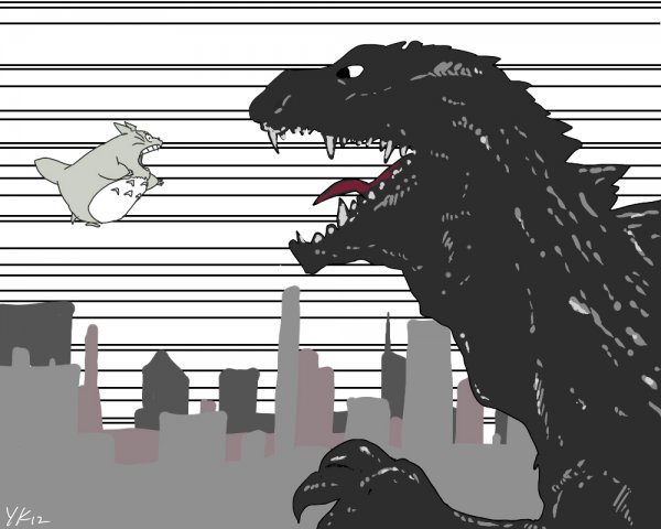 Bộ ảnh chế hài hước về Godzilla vs Cả thế giới 10