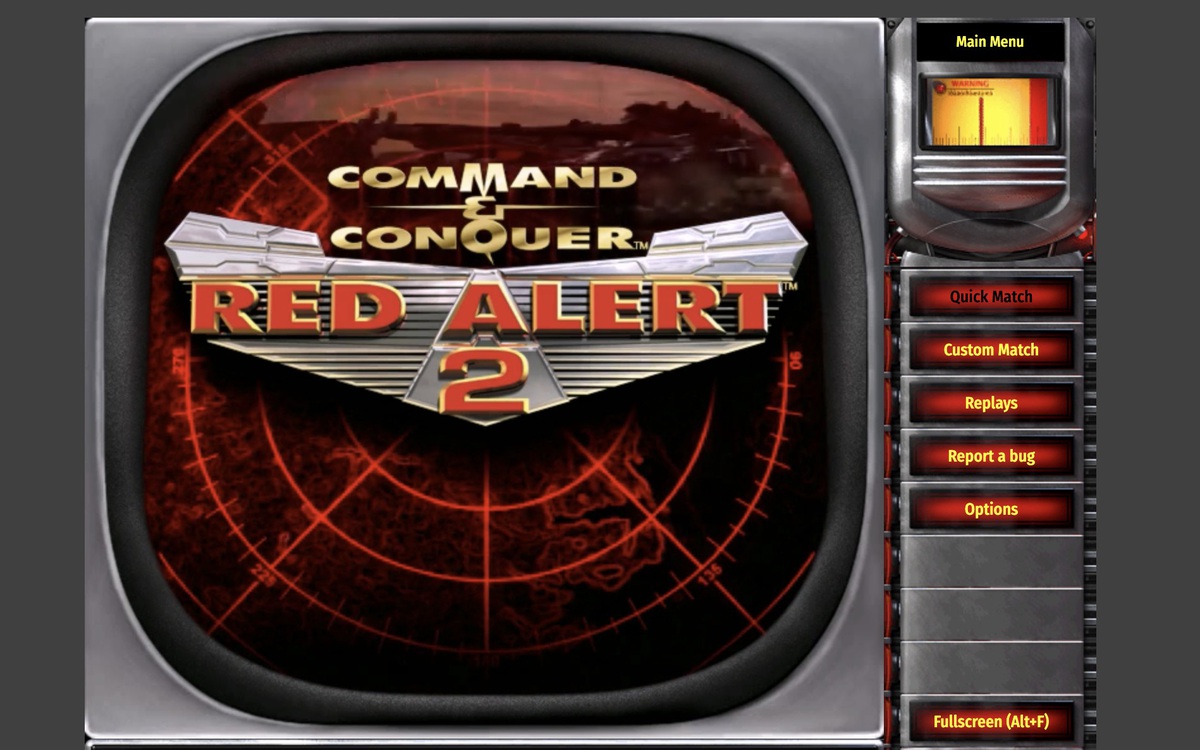 Huyền thoại Red Alert 2 nay đã có thể chơi được trên trình duyệt