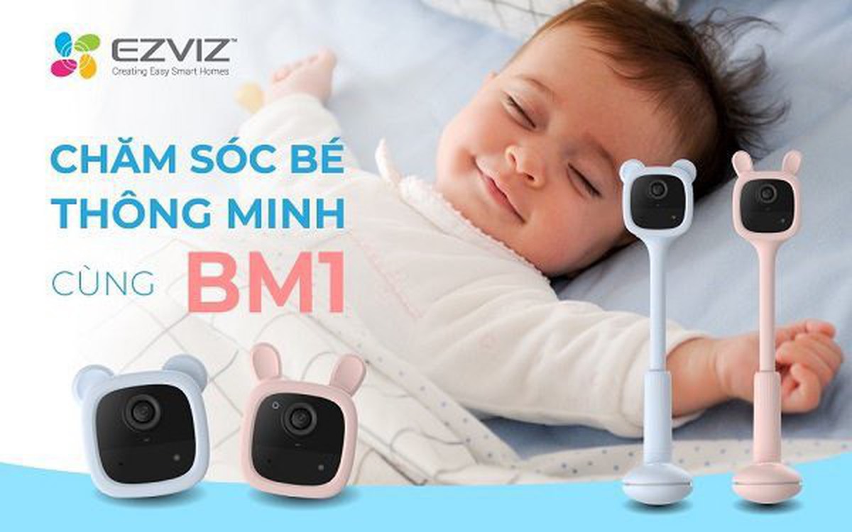 EZVIZ BM1: Giải pháp mới cho chăm sóc trẻ nhỏ