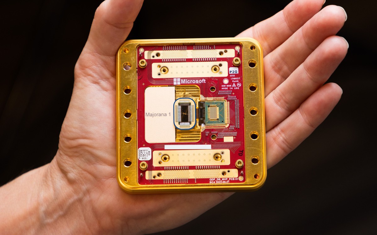 Chỉ có 8 qubit, bằng một phần nhỏ so với chip lượng tử của Google và ...