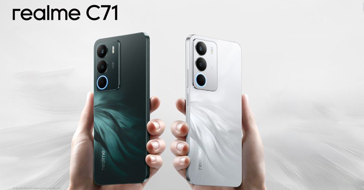 realme C71: Smartphone phổ thông tích hợp sạc nhanh và công nghệ AI