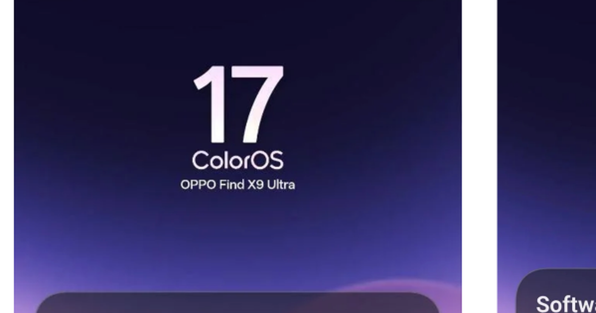 ColorOS 17 cập nhật sớm cho loạt điện thoại OPPO và OnePlus, có cả Find X9 Ultra