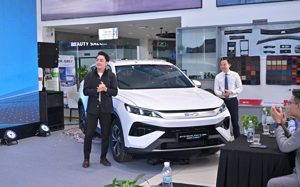 BYD Sealion 5 “đổ bộ” Hà Nội: SUV cỡ C kết hợp động cơ xăng và mô-tơ điện