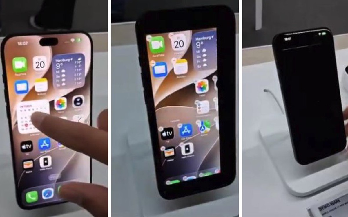Video quay lại cảnh một động tác đơn giản khiến iPhone “loạn” giao diện rồi đen màn hình