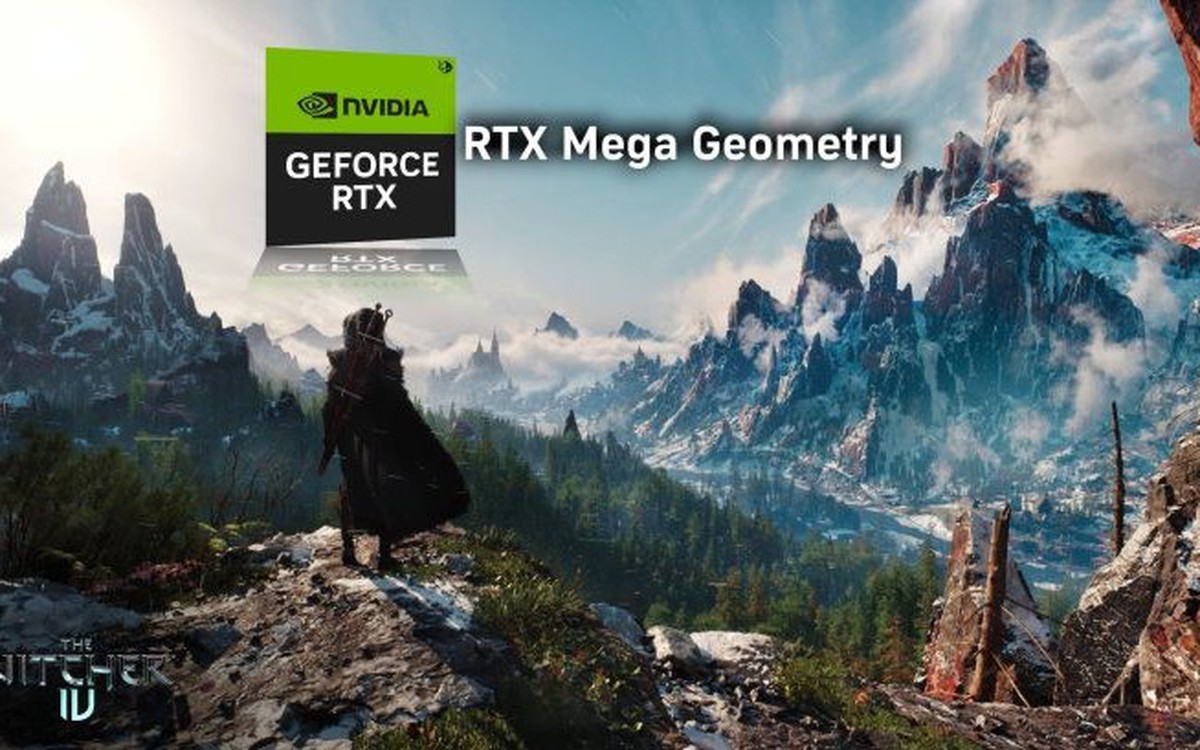 The Witcher 4 sẽ tích hợp công nghệ RTX Mega Geometry của NVIDIA, mang đến đồ họa đột phá