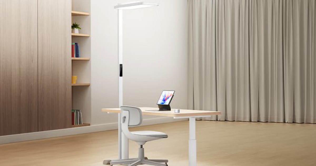 Xiaomi trình làng đèn học Mijia Vertical Study Lamp 2: ánh sáng kép, AI thông minh