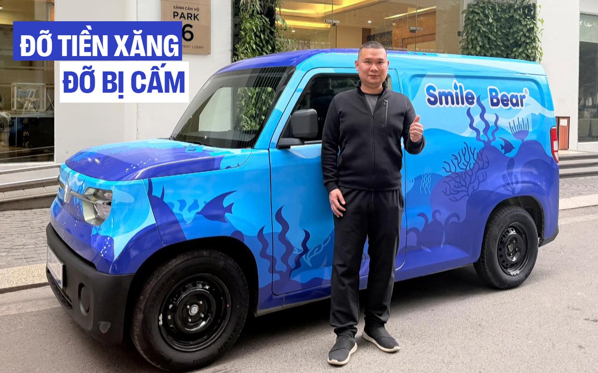 Giám đốc ở Hà Nội sắm VinFast EC Van thay xe tải chở hàng trong phố, tính trải nghiệm lái xuyên Việt khi có thời gian