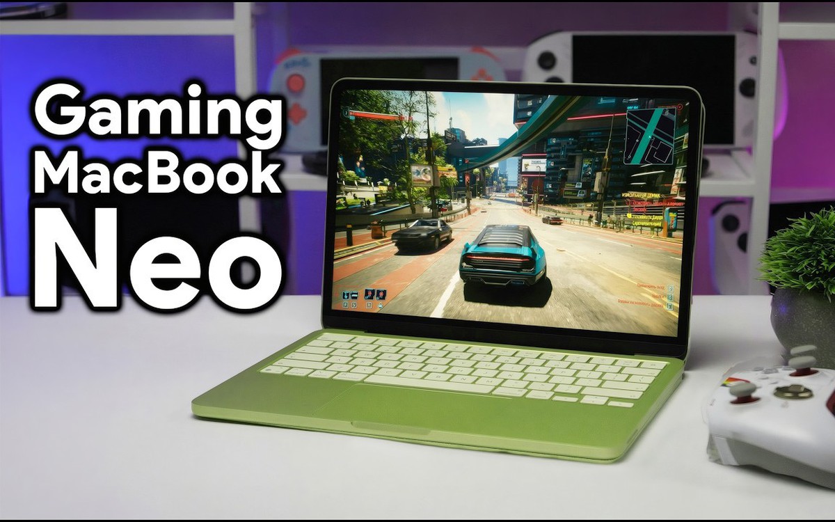MacBook Neo chiến game phà phà: Cyberpunk 2077, Resident Evil 2 Remake chơi tốt, nhưng ai thích giả lập nên cân nhắc