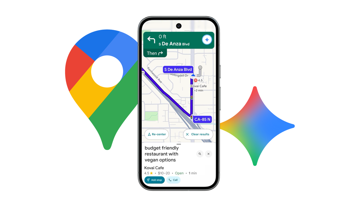 Google vừa biến Maps thành bản đồ "hiểu chuyện" với Gemini, hỏi gì đáp nấy, thêm điều hướng 3D