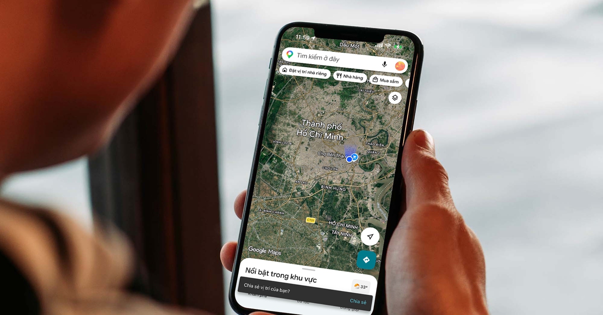Google Maps đã cập nhật bản đồ mới sau sáp nhập