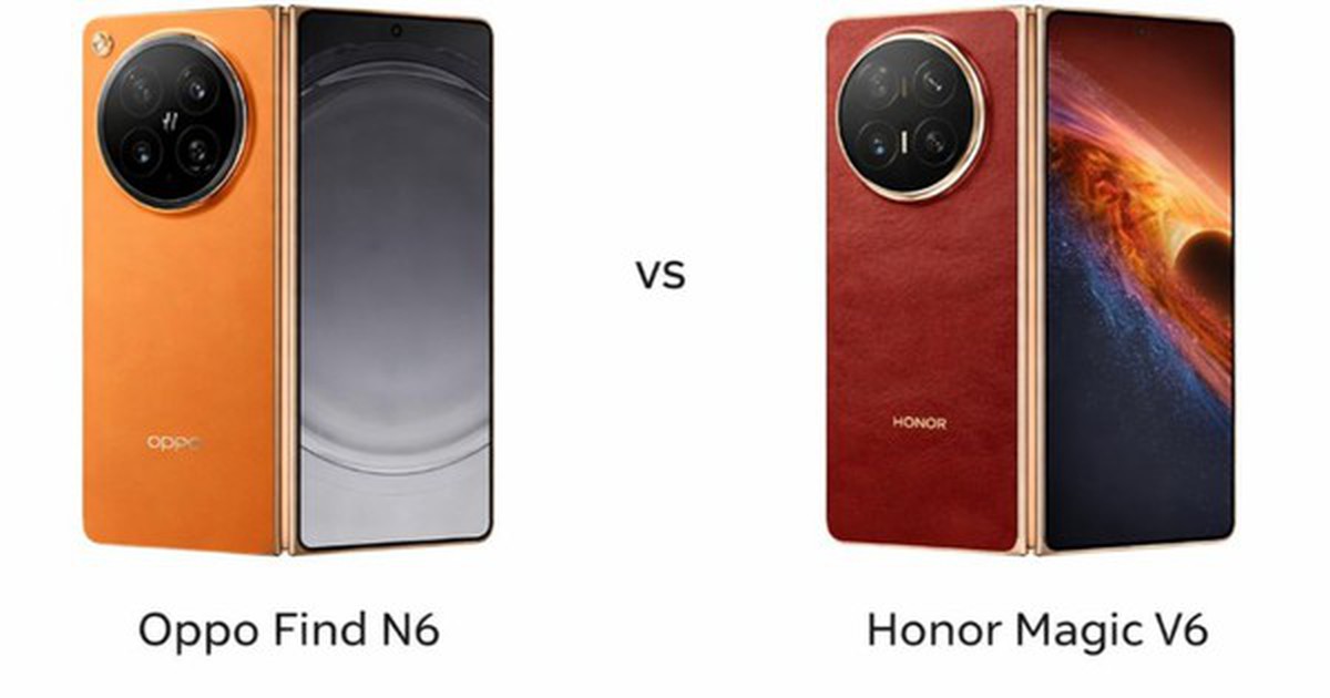 So sánh OPPO Find N6 và Honor Magic V6: Độ bền, camera 200MP và trải nghiệm sử dụng thực tế