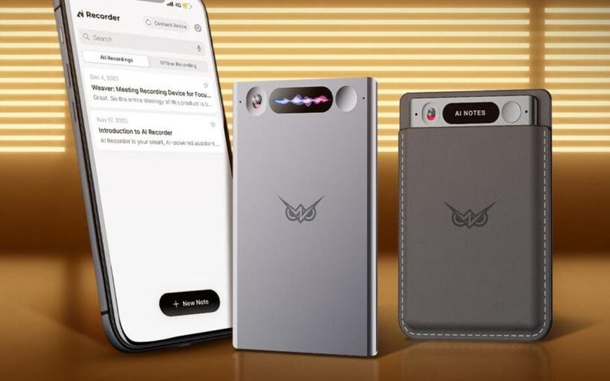 Zeno Weaver ghi âm thông minh, chuyển đổi hội thoại thành ghi chú nhờ AI ChatGPT 4.0