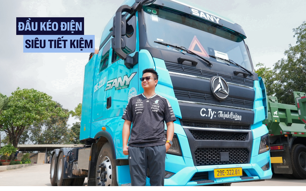 ‘Soi’ đầu kéo điện nhiều số 1 tại Việt Nam: 1 lần sạc mất 1 tiếng, đi Hà Nội - Hải Phòng tốn chỉ hơn 1 triệu