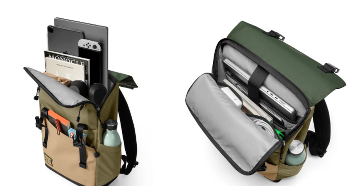 5 mẫu balo nhìn phát muốn mua luôn: Thiết kế thông minh, đi làm đi chơi đều ổn