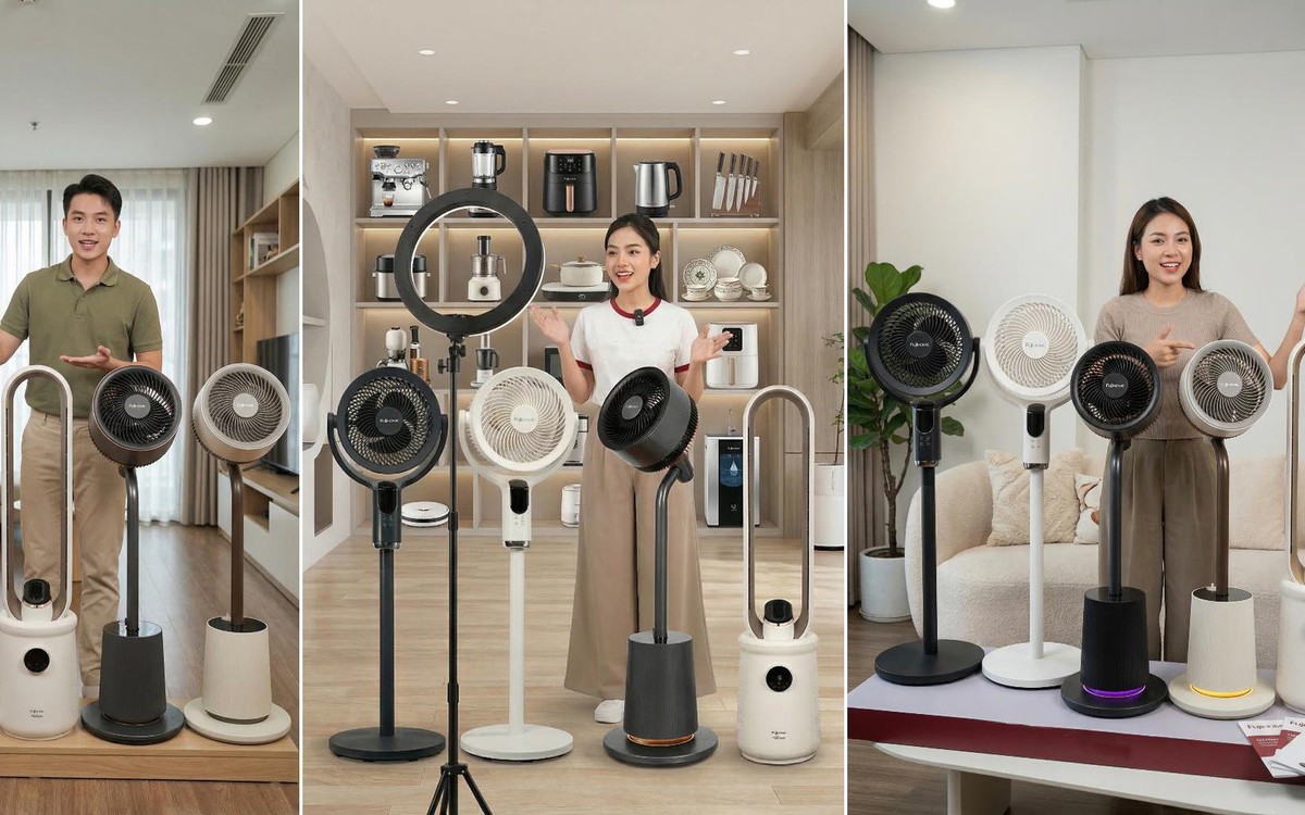 5 công nghệ trong 1: Quạt giọng nói FujiHOME BF15, CFR Series đang là xu hướng hè 2026