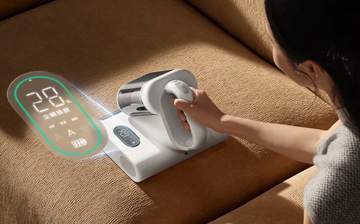 Xiaomi ra mắt máy hút bọ mạt Mijia Mite Remover 3 Pro: Lực hút 17.000Pa, không dây, có UV diệt khuẩn