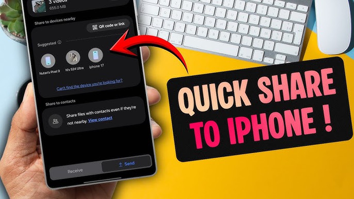 Galaxy S26 sẽ sớm AirDrop được với iPhone, iPad, chỉ cần đợi Samsung cập nhật phần mềm
