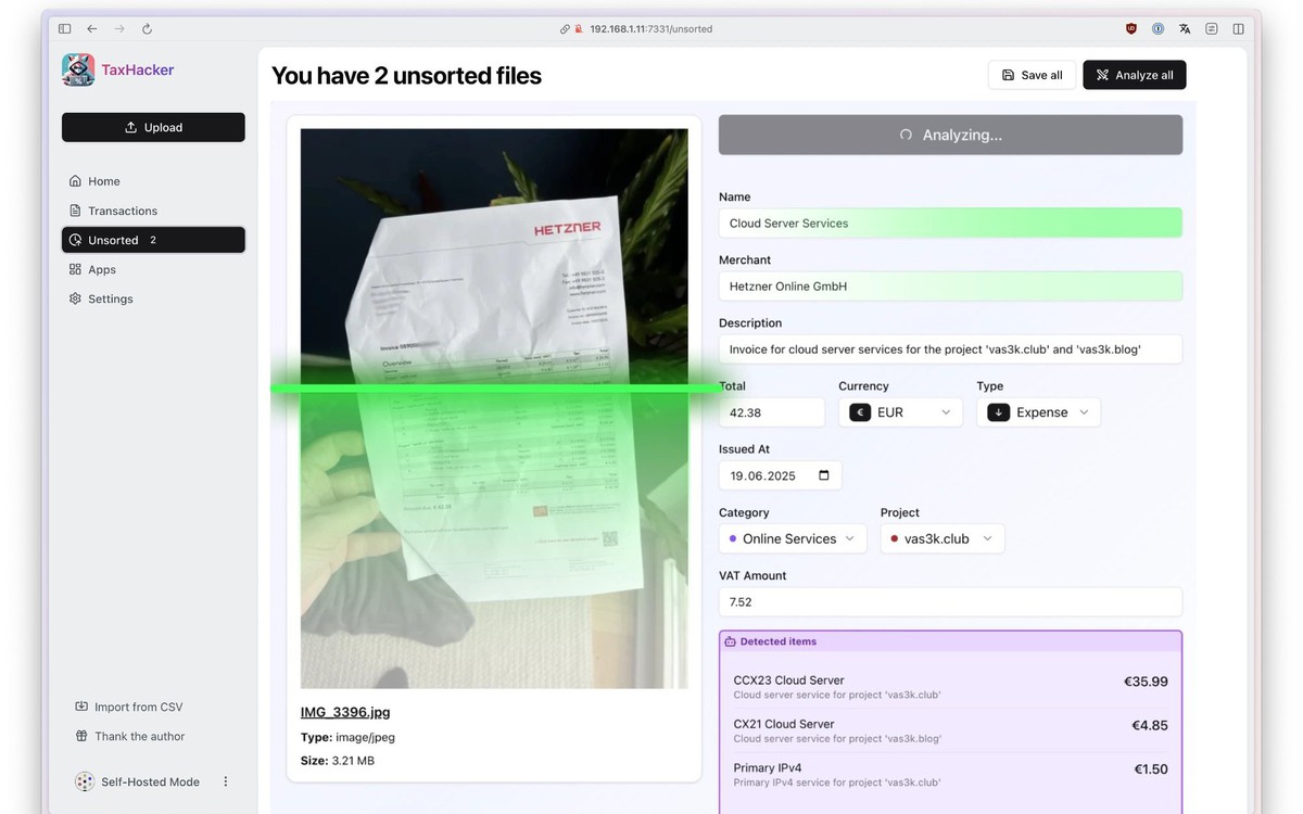 Sợ kế toán sai một li "đi... tù một dặm", lập trình viên tự code ứng dụng AI đọc hóa đơn thay mình