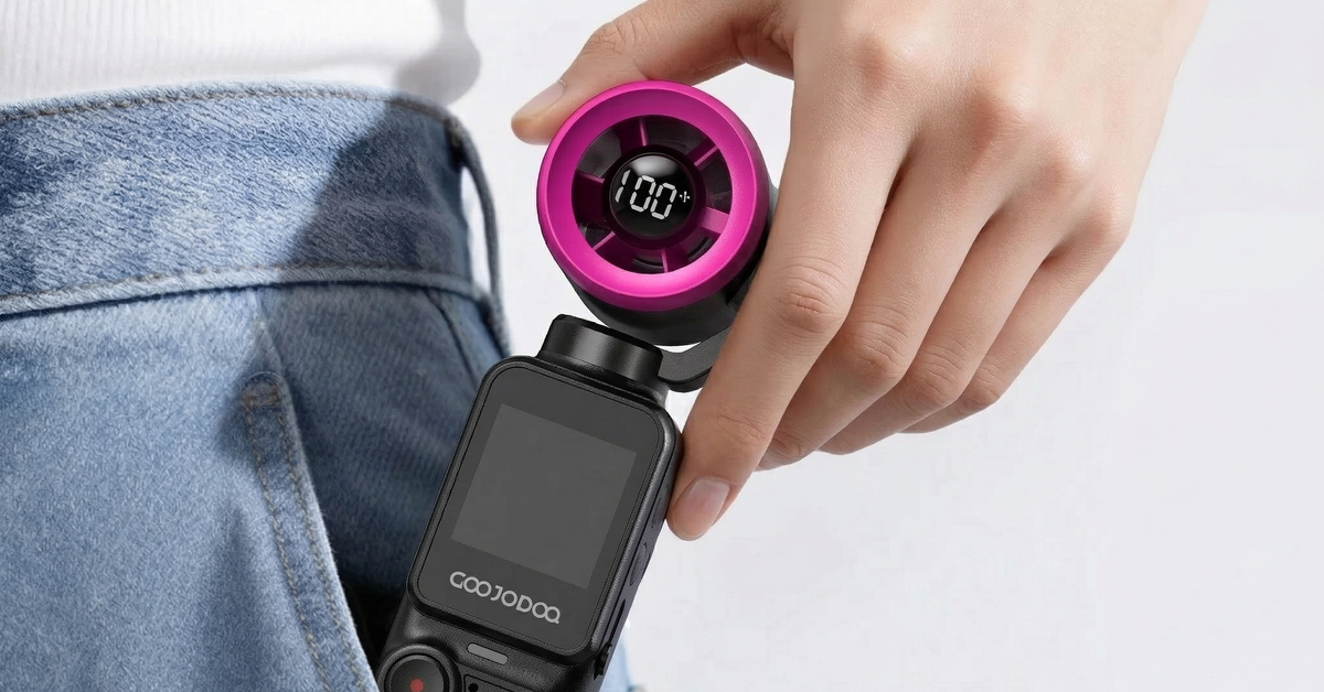 Chưa vào hè mà quạt mini đã “tiến hóa”: Giờ không chỉ làm mát, còn quay được cả video