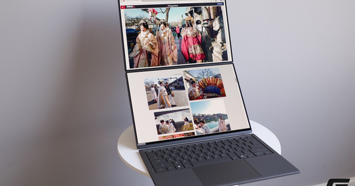 Trên tay nhanh Zenbook Duo 2026: Laptop hai màn hình thế hệ mới của Asus có gì đáng chú ý?