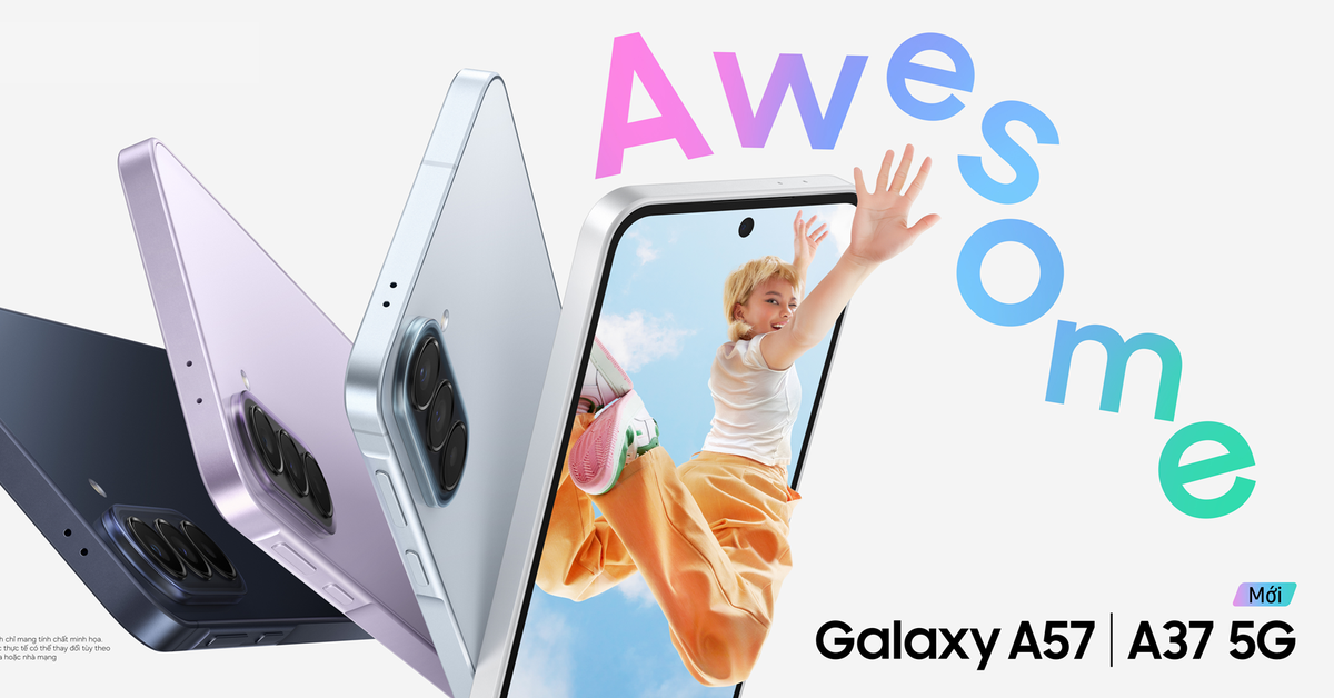 Samsung ra mắt bộ đôi Galaxy A37 5G và A57 5G: Độ mỏng ấn tượng, "phổ cập" các tính năng AI
