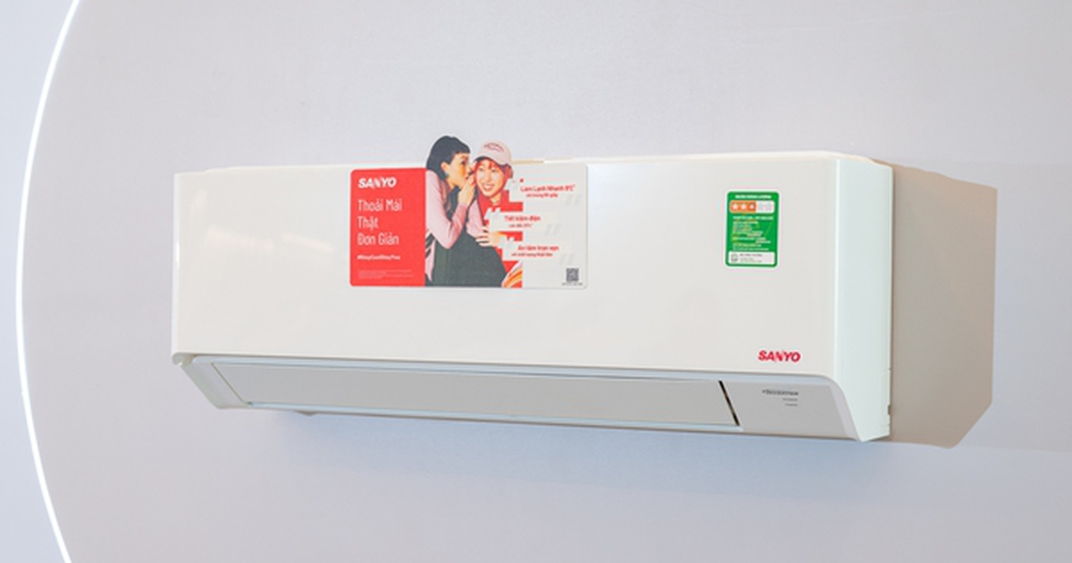 SANYO bất ngờ quay lại Việt Nam: Mang “chất Nhật” vào phân khúc điều hòa tầm trung