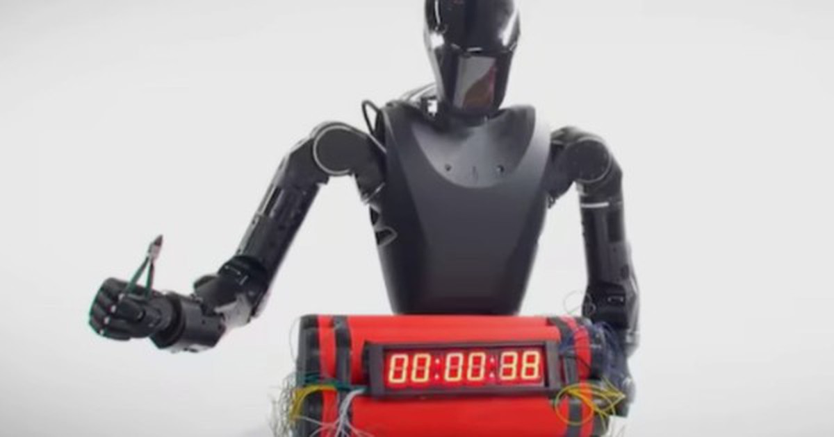 Robot hình người Phantom MK-1 được thử nghiệm thực chiến, hơn 7.000 nhiệm vụ robot hoàn thành trong một tháng