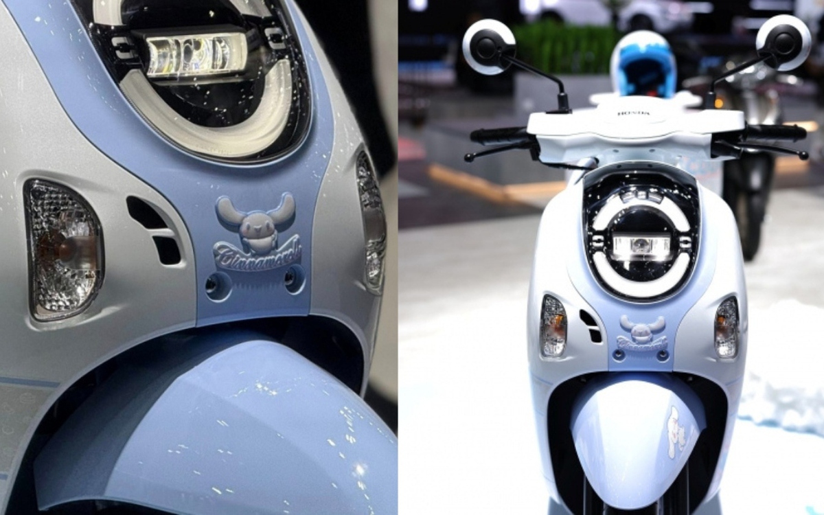 Gallery - Honda Scoopy Cinnamoroll 2026 gây sốt với thiết kế “cute lạc lối”, bản giới hạn 2.000 chiếc khiến giới trẻ săn lùng