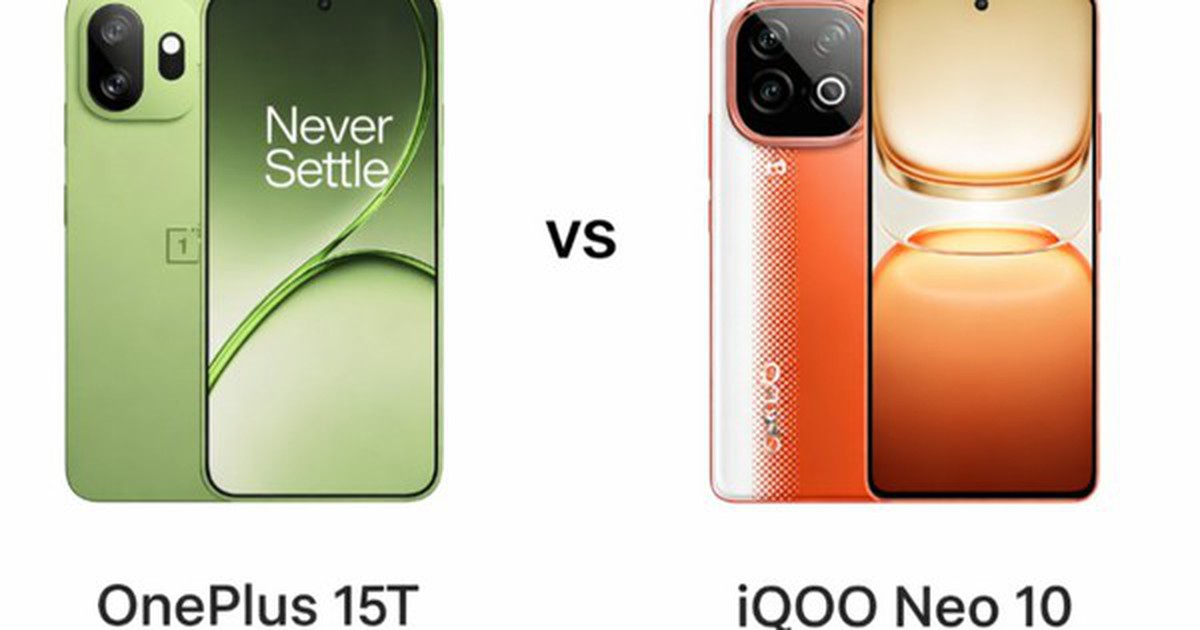 OnePlus 15T đối đầu iQOO Neo 10: Snapdragon 8 Elite Gen 5 có xứng với khoảng cách giá gần 7 triệu đồng?