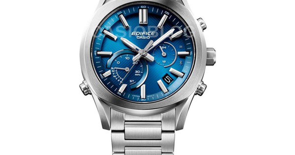 Casio EDIFICE EQB-1300 sắp ra mắt tháng 4: Lần nâng cấp đầu tiên sau gần 4 năm, thiết kế lấy cảm hứng từ ô tô