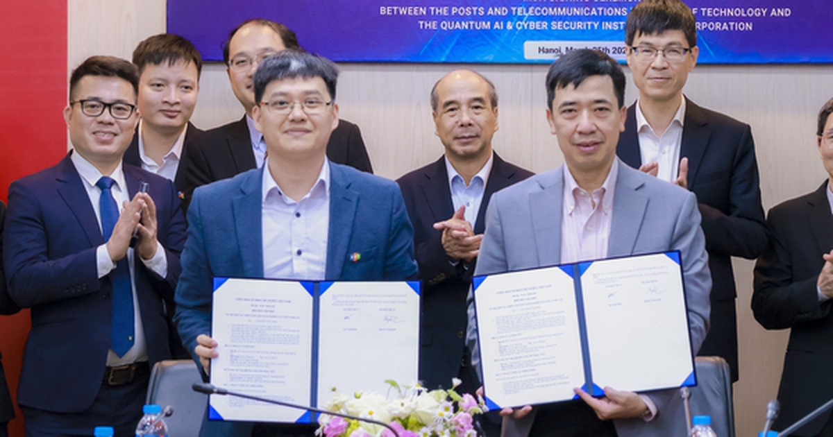 FPT và PTIT hợp tác đào tạo AI, lượng tử và an ninh mạng để xây nguồn nhân lực lõi