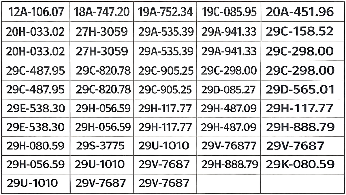 239 chủ xe có biển số sau nhanh chóng nộp phạt nguội theo Nghị định 168