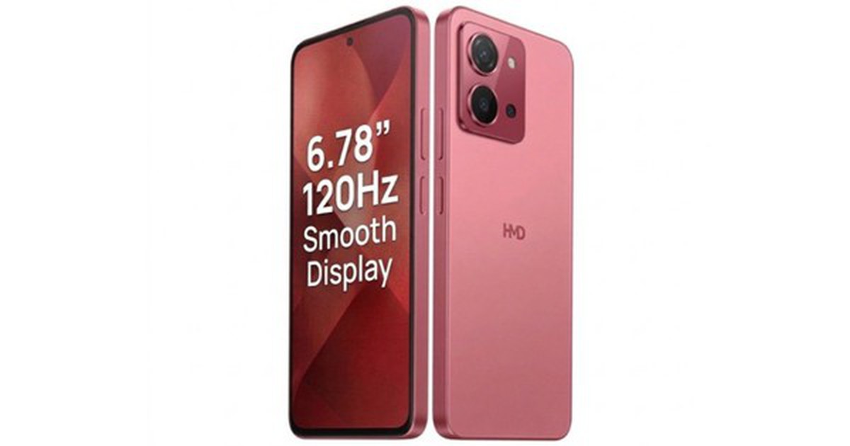 Lộ diện điện thoại mới của HMD: Pin 6.000mAh lớn nhất dòng, màn hình 120Hz, nhưng thiết kế gần như không đổi