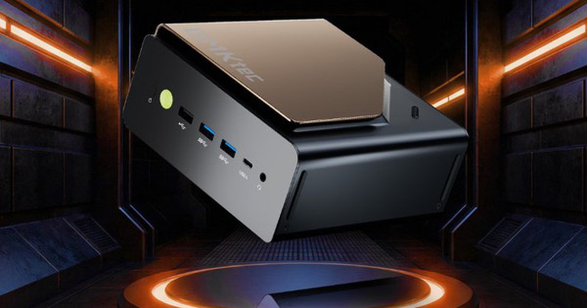 Mini PC này thiết kế đẹp, dùng chip Intel tiến trình 18A 1.8nm, có thể cắm thêm GPU desktop để chơi game nặng. giá hơi... hốt hoảng