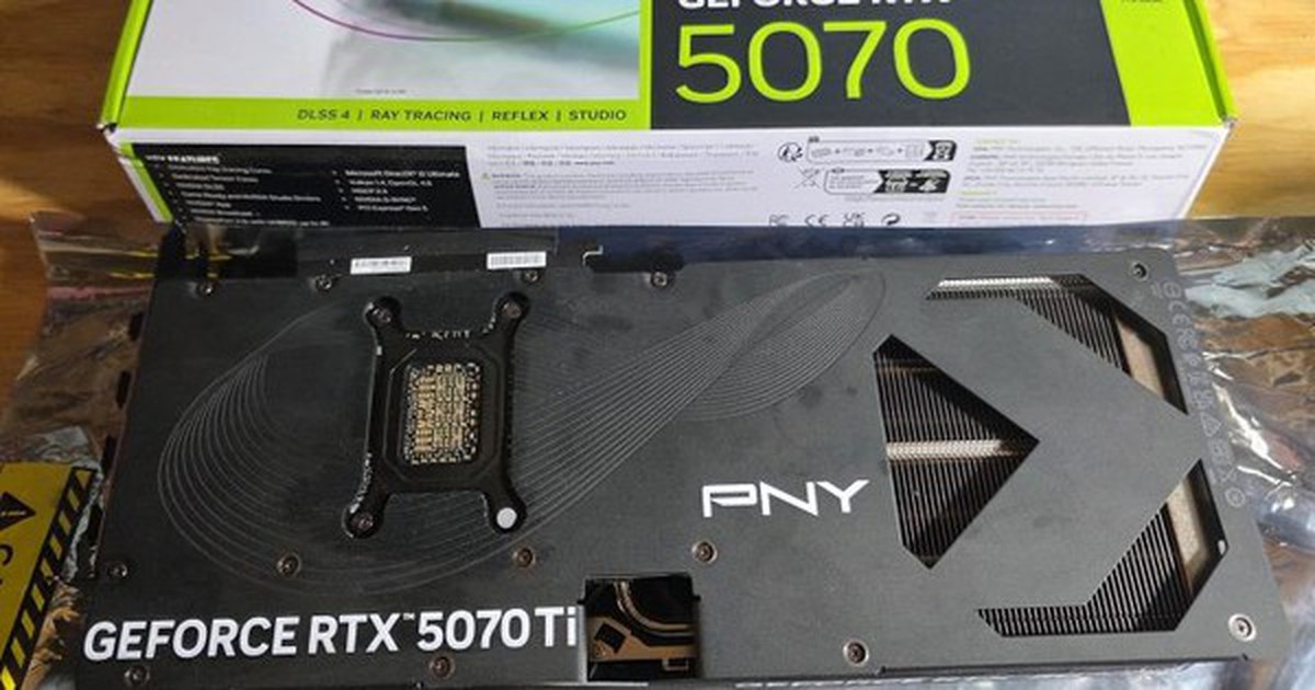 Gửi RTX 5070 hỏng đi bảo hành, người dùng nhận lại RTX 5070 Ti xịn hơn và được phép giữ luôn