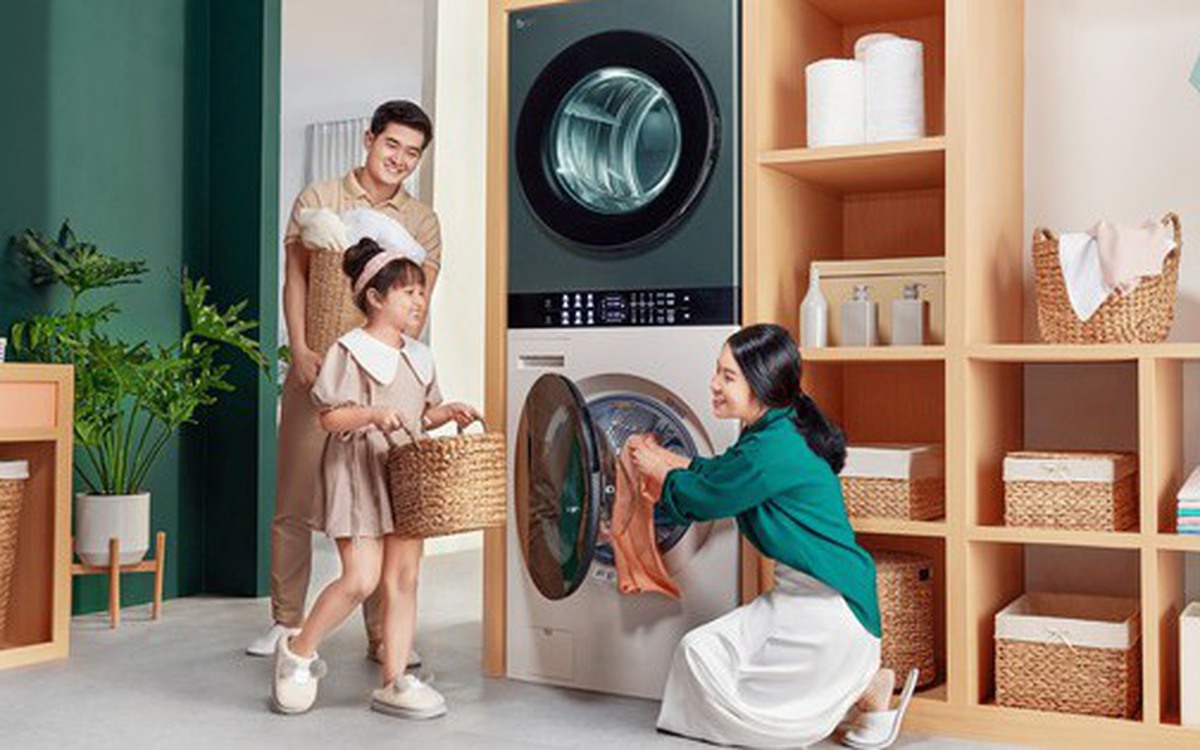 Máy giặt sấy LG WashTower đạt con số bán ra 3,2 triệu sản phẩm toàn cầu