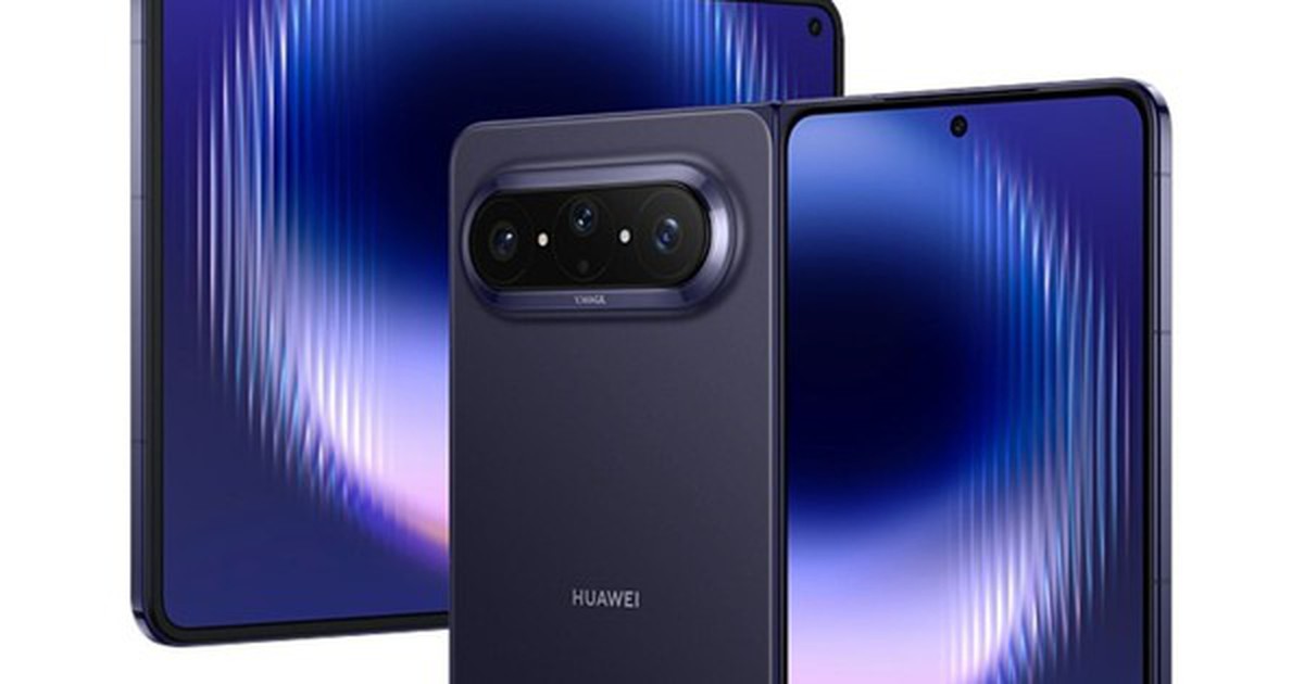 Huawei hé lộ Pura X Max, điện thoại gập ngang trông như iPad mini