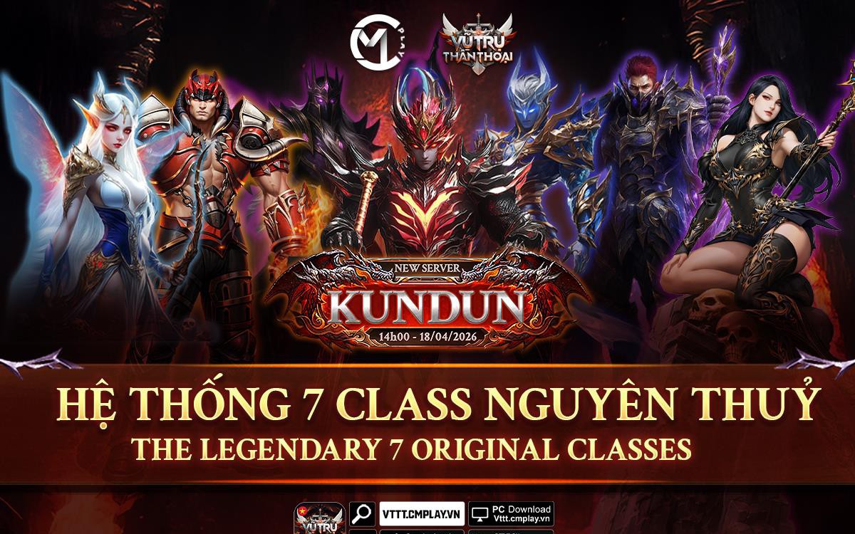 Vũ Trụ Thần Thoại - Tái hiện MMORPG cày cuốc nguyên bản