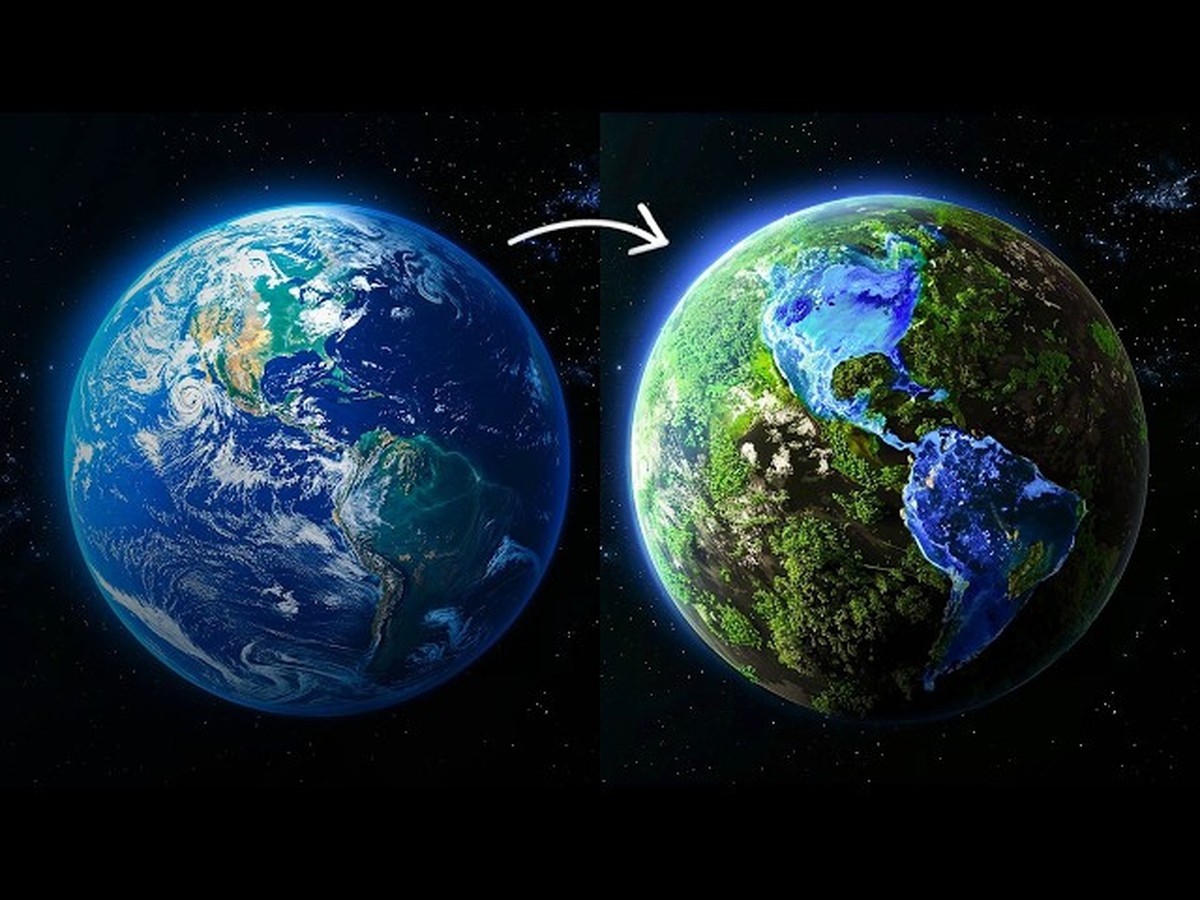 Điều gì sẽ xảy ra nếu Trái Đất có một nửa là đất liền và một nửa là nước?