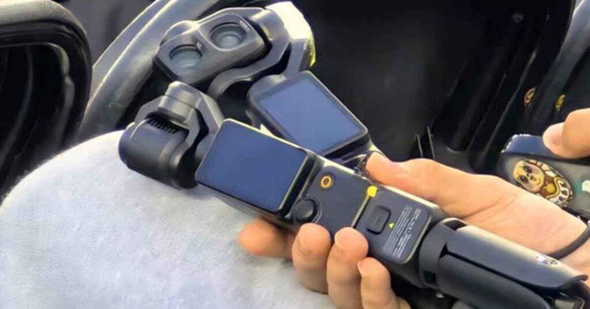 Ảnh rò rỉ hé lộ DJI Osmo Pocket 4 Pro có hai ống kính