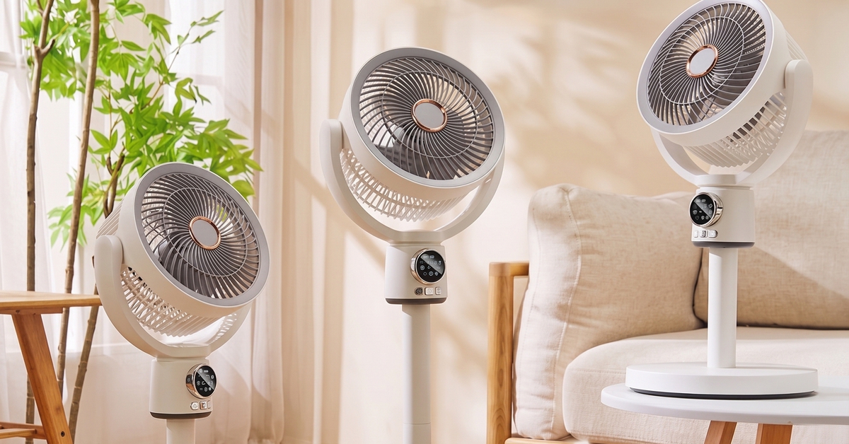 Mới đầu mùa đã nắng nóng dữ dội, lo mất điện: Quạt tích điện là món nhất định phải có hè này