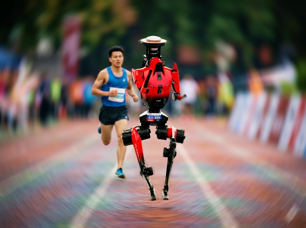 Robot Honor chạy bán marathon nhanh hơn kỷ lục thế giới, chỉ 1 năm để rút ngắn kết quả từ 2 giờ 40 phút còn 50 phút