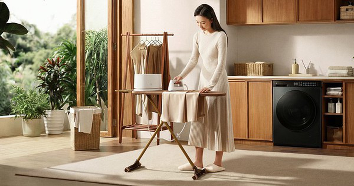 Xiaomi vừa ra mắt bàn là hơi nước cực xịn