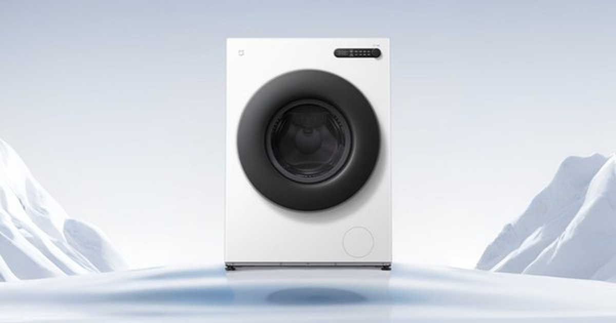 Máy giặt giờ cũng phải "siêu mỏng": Xiaomi ra mắt máy giặt mỏng chỉ nửa mét, giá hơn 4 triệu đồng