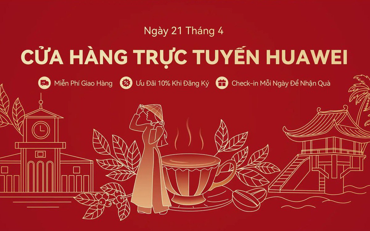 Huawei chính thức mở "mặt tiền" online tại Việt Nam